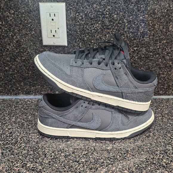 Nike Dunk Low Premium Black Off Noir Size 9M, HF3145-001 - Picture 9 of 11